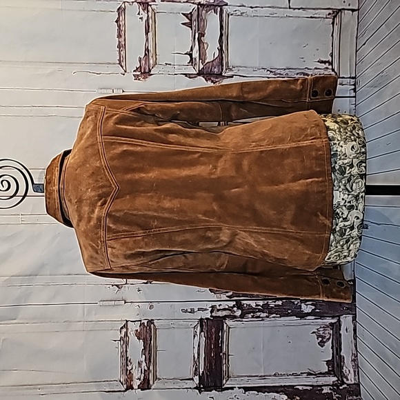 GAP Suede Leather Rancher Jacket - Picture 3 of 8